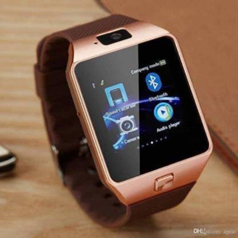 gazzet New DZGOLD Smartwatch BrownStrap, free Smartwatch  (Black Strap, free)