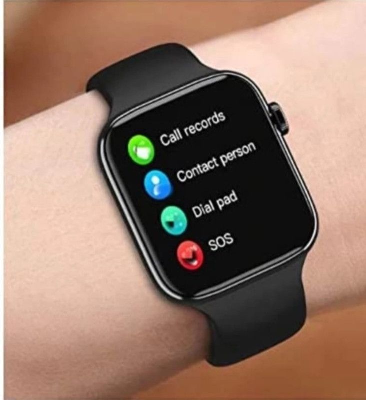 HK Gauri Singari I7PROMAX Smart watch for girls and boys Smartwatch  (Black Strap, Free)