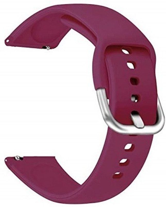 Melfo Silicone Strap Compatible with Inbase Urban Lyf Z Smart Watch Strap  (Red)