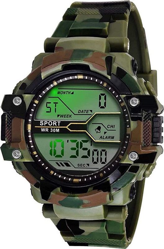 Kundan True Traders Screen Guard for SELLORIA Sports Digital Shockproof Waterproof Boy's Military Watch(Green Dial & Green Colored Strap)-32323 SMARTWATCH SCREEN GUARD  (Pack of 1)