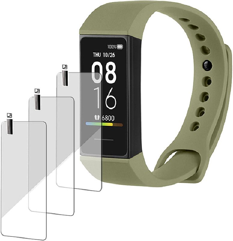 hirdesh Screen Guard for REDMI SMART BAND Smartwatch  (Pack of 3)