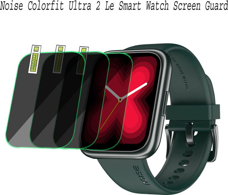 EJZATI Screen Guard for Noise colorfit ultra 2 le smart watch  (Pack of 3)