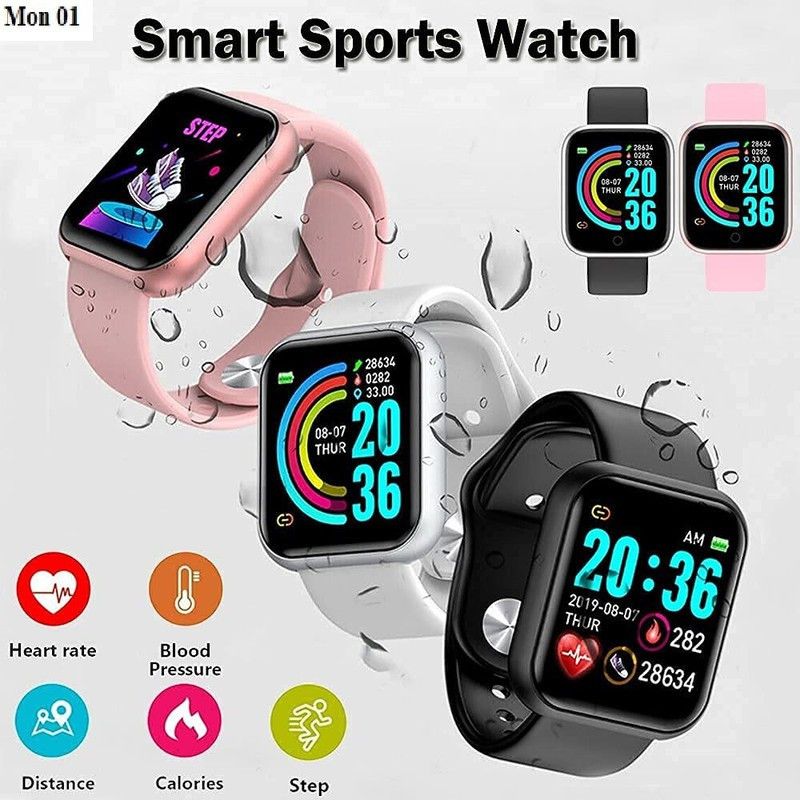 Stybits RU33/ - A1 PLUS MULTI FACES HEART RATE TRACKER SMART WATCH BLACK(PACK OF 1) Smartwatch  (Black Strap, free)