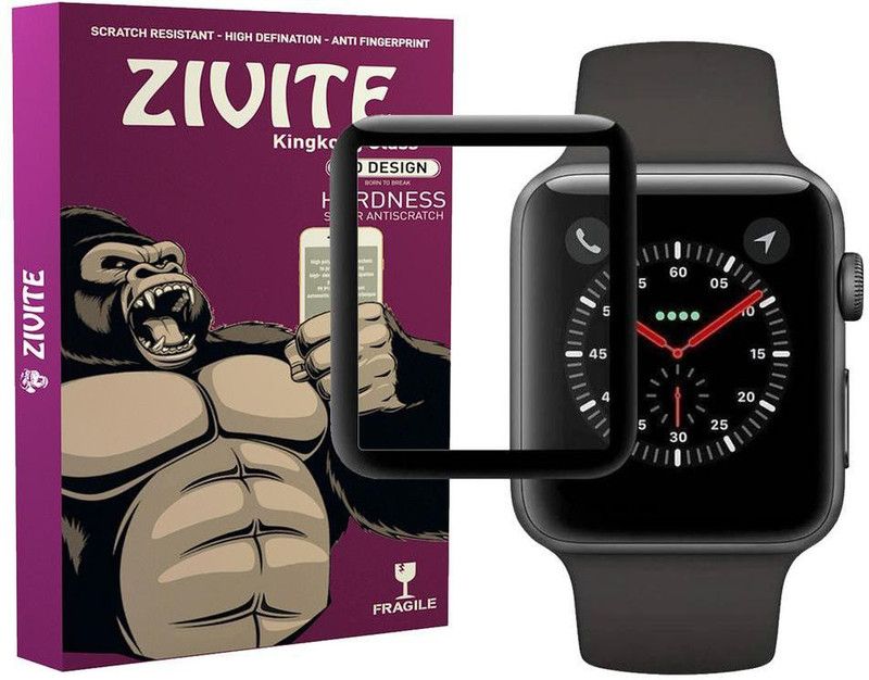 ZIVITE Tempered Glass Guard for Apple iWatch 42mm Series 3  (Pack of 1)
