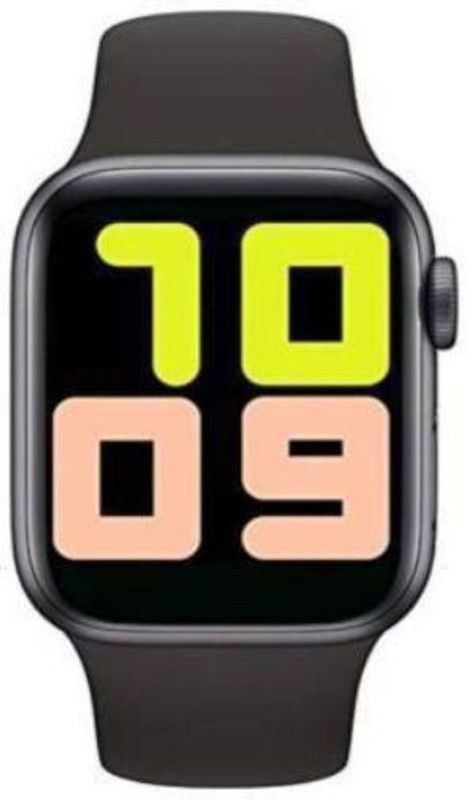 SYARA VAZ_126H T500 Series 5 Smart Watch Smartwatch  (Black Strap, XL)