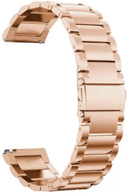 Melfo SS Strap Compatible with Aqfit W16 Smart Watch Strap  (Pink)