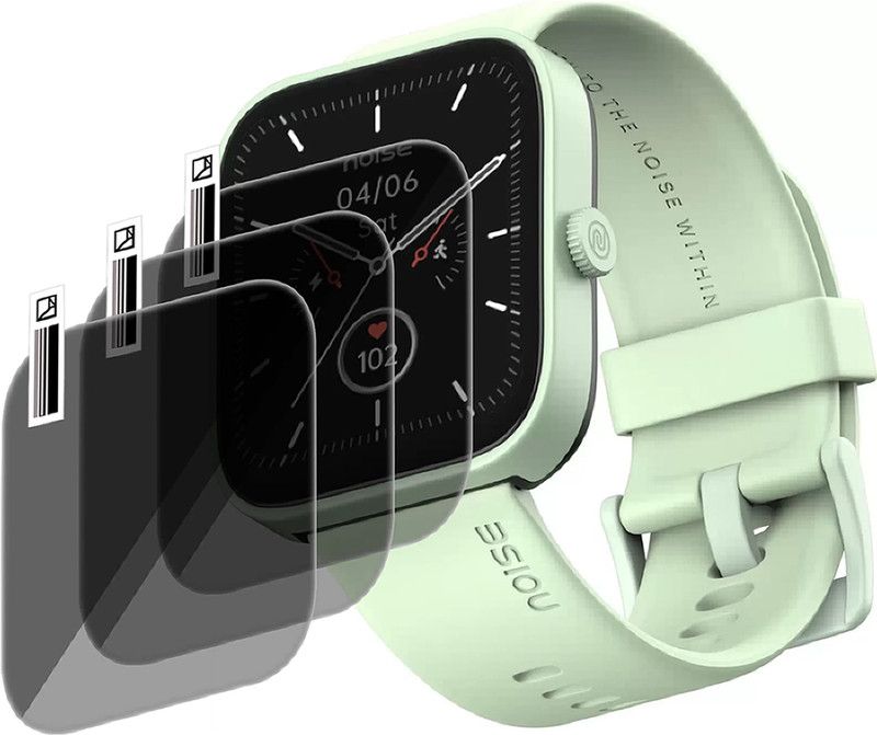xzote Screen Guard for Noise ColorFit Caliber Smartwatch screen guard  (Pack of 3)