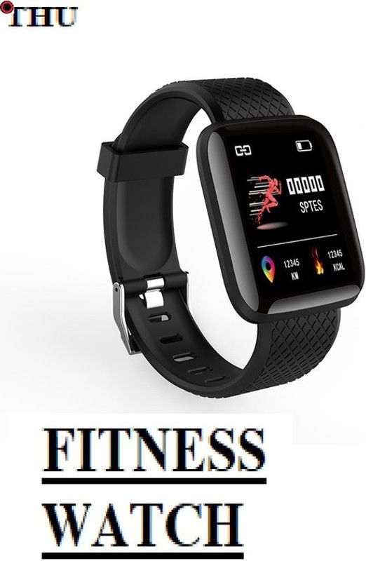 YORBAX S1265 ID116_ADVANCE ACTIVITY TRAKCER MULTI SPORTS SMART WATCH BLACK(PACK OF 1) Smartwatch  (Black Strap, Free)