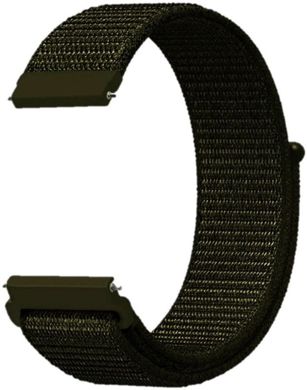 AMANDO 19MM Nylon Watch Belt For NOISE COLOURFIT PRO 2 & BOAT STORM Smart Watch Band Smart Watch Strap  (Mullti Color)
