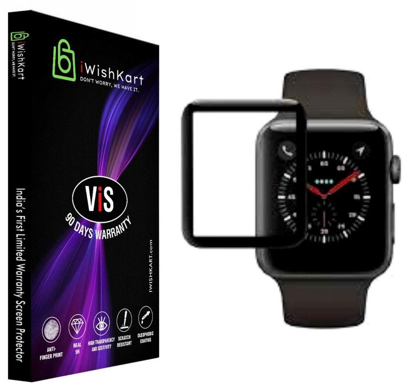 iWishKart Edge To Edge Tempered Glass for Huami GTS 1, 1.65Inch, Smart Watch NOT Included  (Pack of 1)
