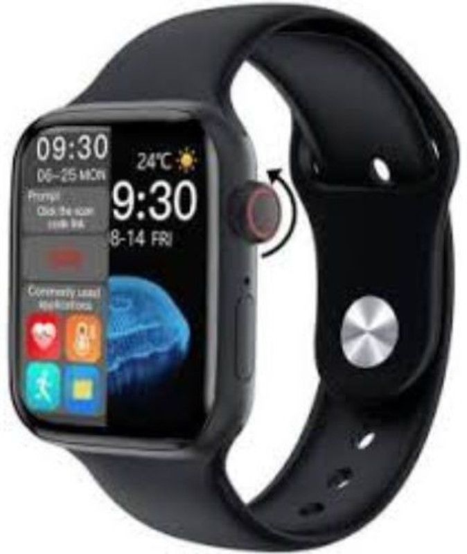 GUGGU QBE_165U T55 Smart Watch Smartwatch  (Black Strap, Free Size)