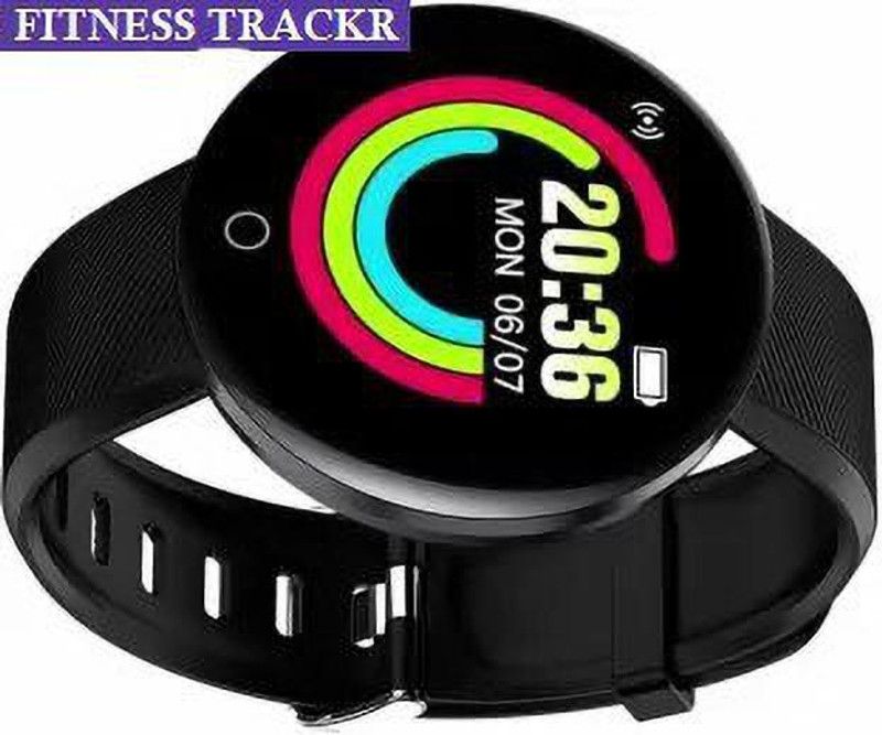 Bydye A156 D18_ ADVANCE SLEEP TRACKER ACTIVITY TRACKER SMART WATCH BLACK (PACK OF 1) Smartwatch  (Black Strap, free)