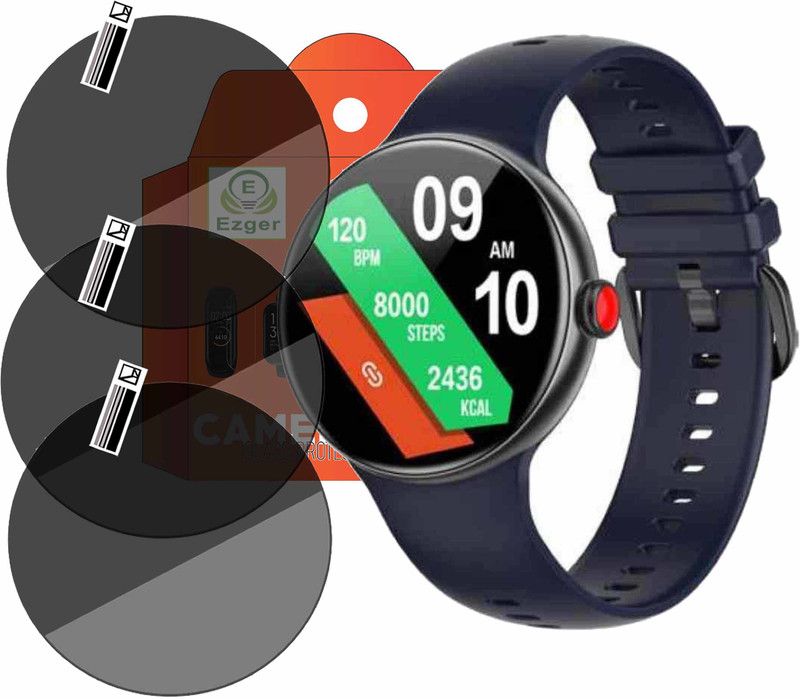 EZGER Screen Guard for Fire Boltt Ultron Smartwatch SCREEN GUARD  (Pack of 3)