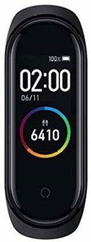 BENISON INDIA M4 Band BT4.0 Heart Rate Pedometer  (Black Strap, Size : Free Size)