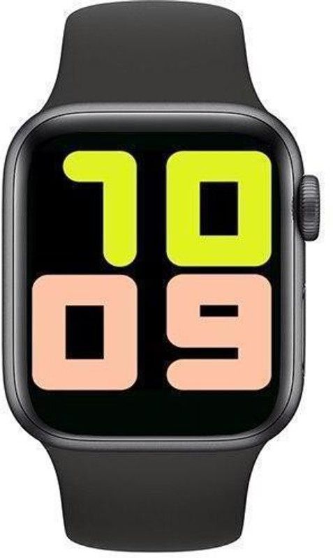 Mobirite SmartWatch Touch Control Smart Watch Smartwatch  (Black Strap, 44mm)