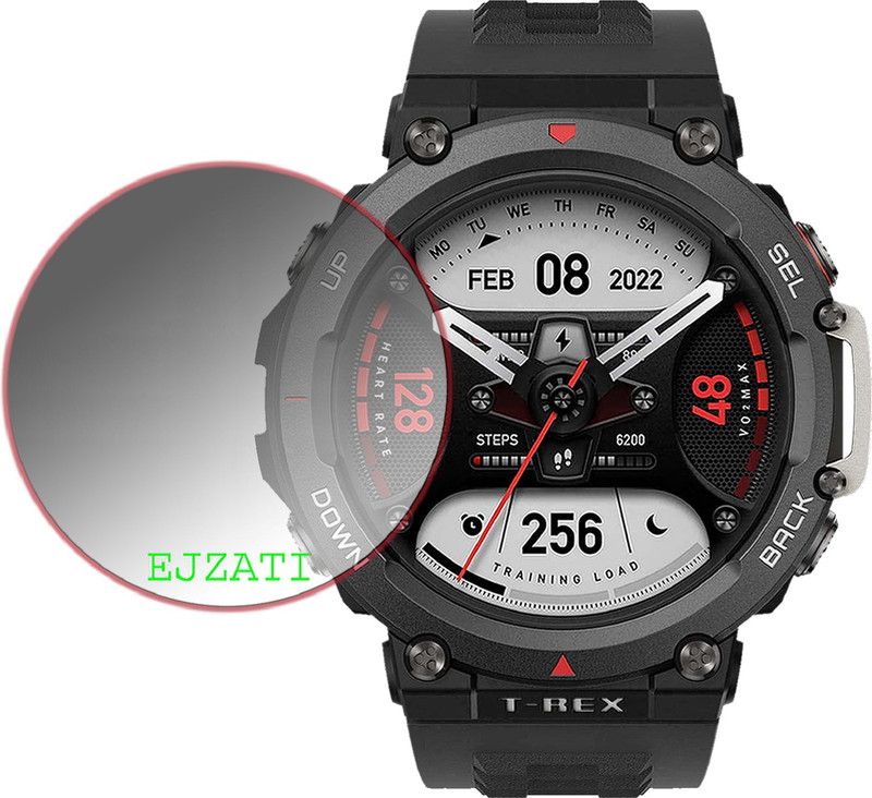 EJZATI Screen Guard for AMAZFIT T-REX 2 SMARTWATCH  (Pack of 1)