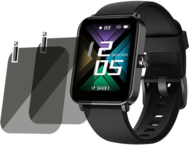 xzote Screen Guard for GOQii Smart Vital MaX SpO2 SMARTWATCH  (Pack of 2)