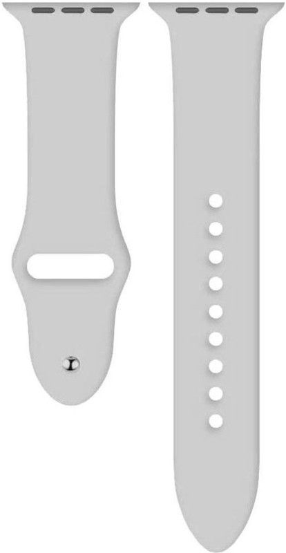 Oboe 38/40mm Silicone Smart Sport Watch Band Strap Smart Watch Strap  (Grey)