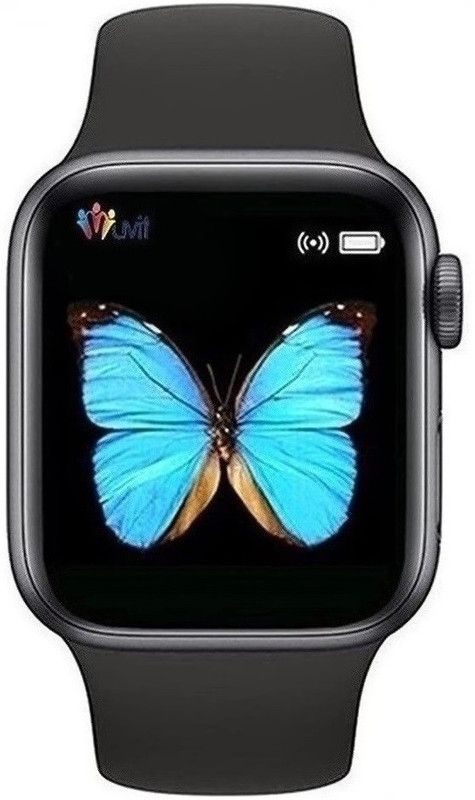 iSPARES T500 Series 6 Suitable For Men/Women Smartwatch  (Black Strap, Free Size)