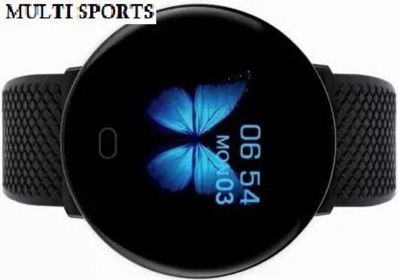 Bydye A49 D18_ LASTEST FITNESS TRACKER MULTI FACES SMART WATCH BLACK (PACK OF 1) Smartwatch  (Black Strap, free)