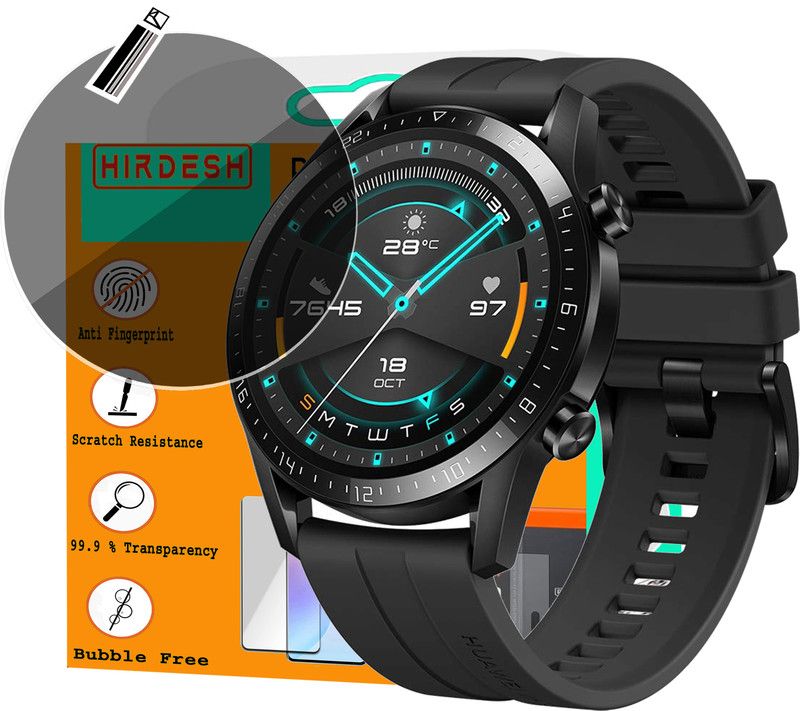 hirdesh Screen Guard for HUAWEI WATCH GT 2 (46MM)  (Pack of 1)