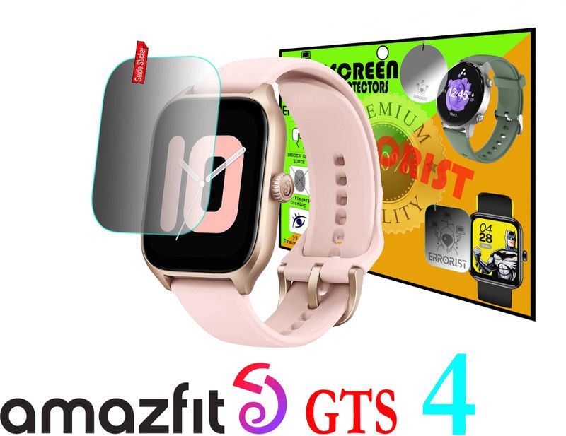 ERRORIST Screen Guard for AMAZFIT GTS 4  (Pack of 1)