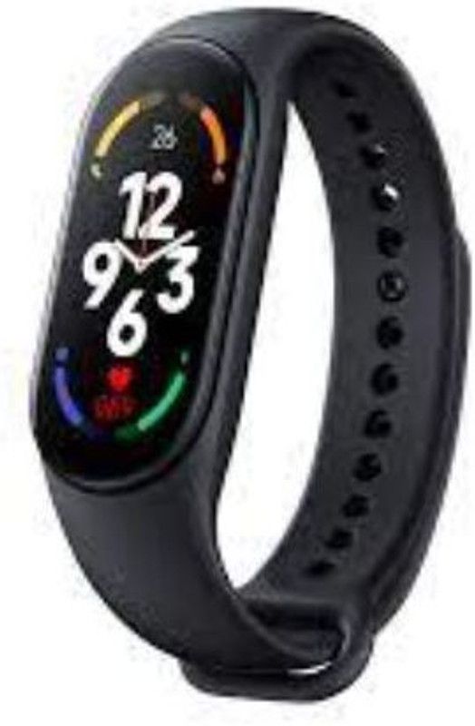 GUGGU ABN_126H_M7 Smart band  (Black Strap, Size : Free Size)