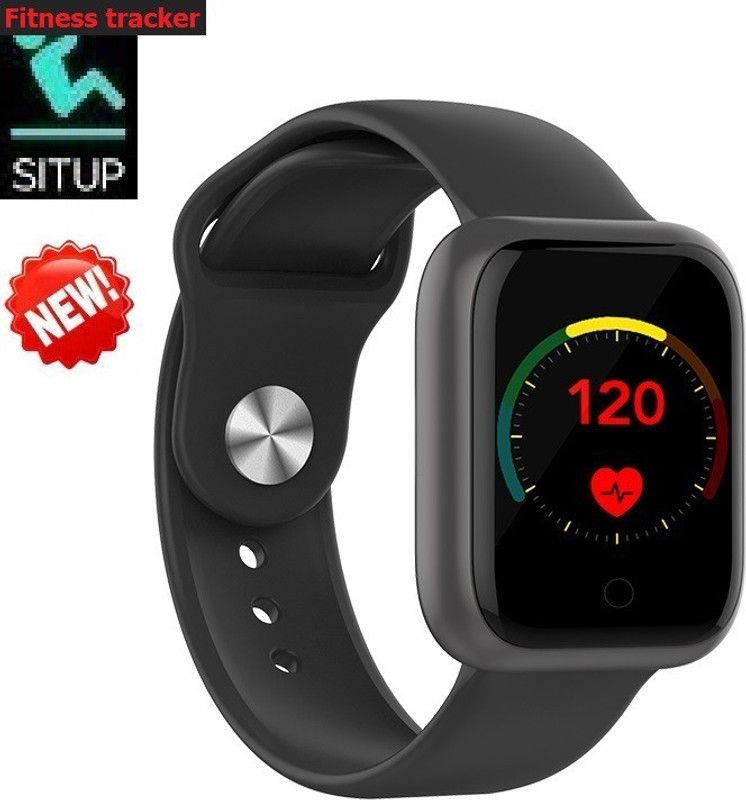 Jocoto S1339 (D20) LATEST ACTIVITY TRACKER SLEEP TRACKER SMART WATCH BLACK(PACK OF 1) Smartwatch  (Black Strap, free)