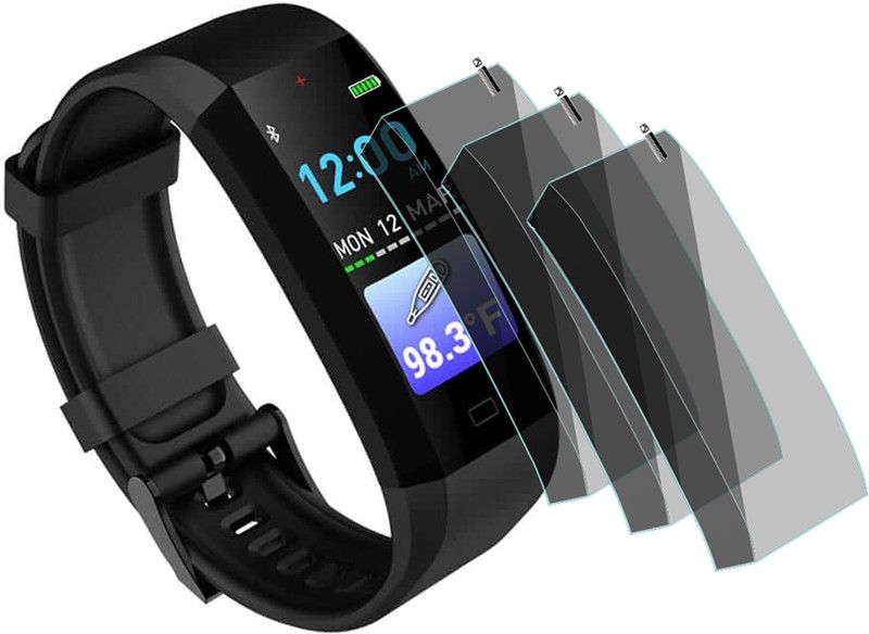 xzote Screen Guard for GOQii Vital 3.0 Smartwatch  (Pack of 3)