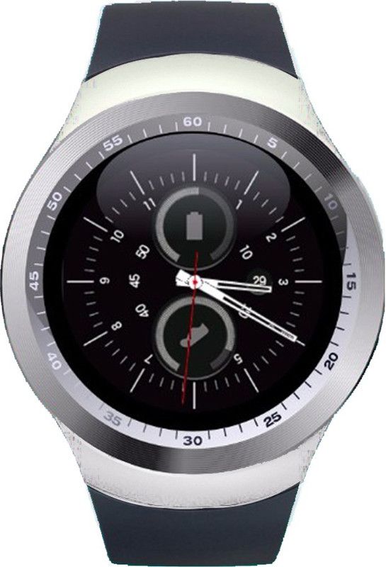 Eleganz ELNZ Y1-404 Fitness Smartwatch  (Black Strap, Regular)