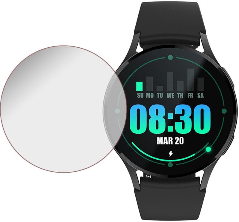 EJZATI Edge To Edge Screen Guard for FIRE BOLTT APOLLO SMARTWATCH  (Pack of 1)