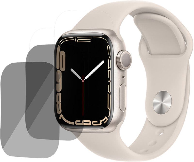 xzote Screen Guard for Apple Watch Series 7  (Pack of 2)