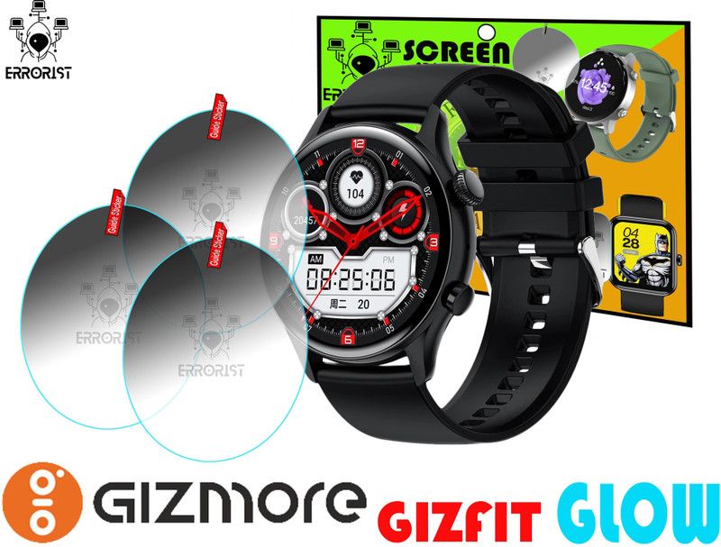 ERRORIST Screen Guard for GIZMORE GIZFIT GLOW  (Pack of 3)