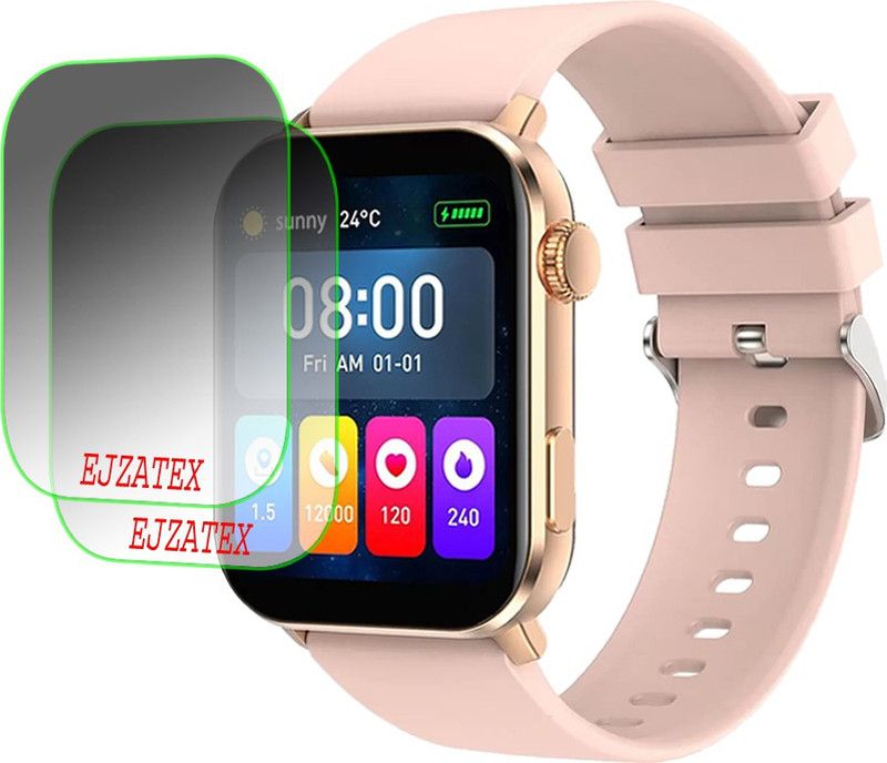 ejzatex Screen Guard for FIRE BOLTT NINJA BELL SMARTWATCH  (Pack of 2)