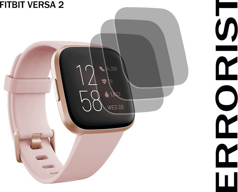 ERRORIST Screen Guard for FITBIT VERSA 2  (Pack of 3)