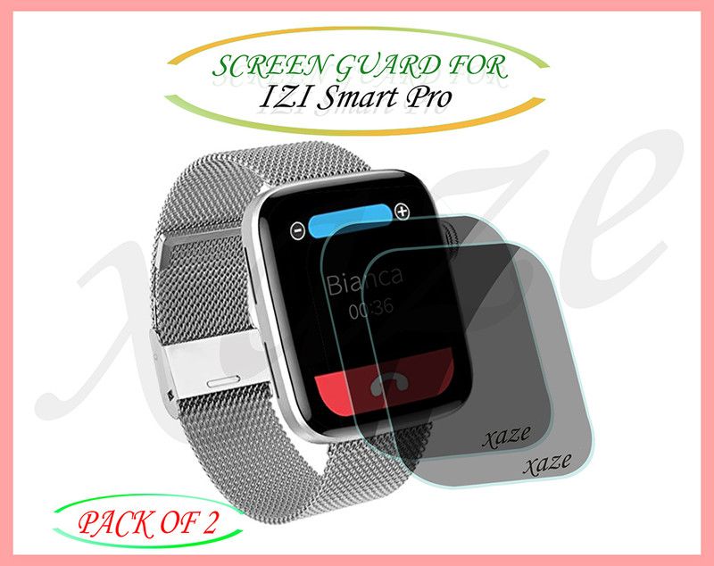 XAZE Screen Guard for IZI Smart Pro Smartwatch  (Pack of 2)