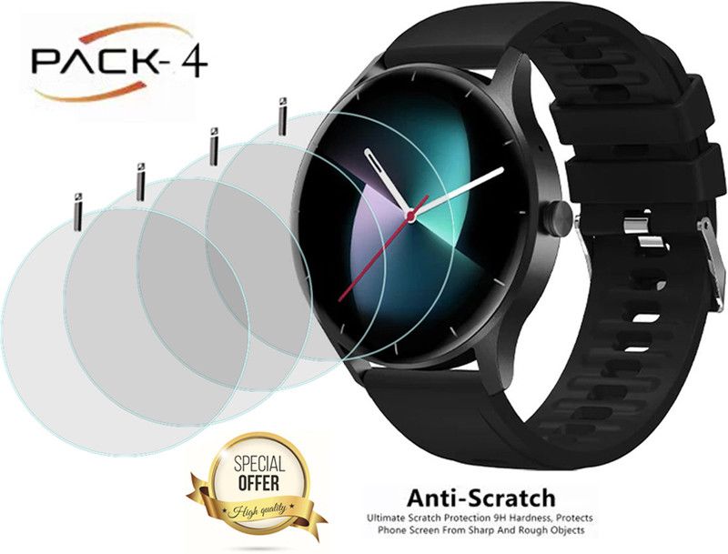 TZWE Screen Guard for Fire-Boltt Rocket SMART WATCH SCREEN GUARD  (Pack of 4)