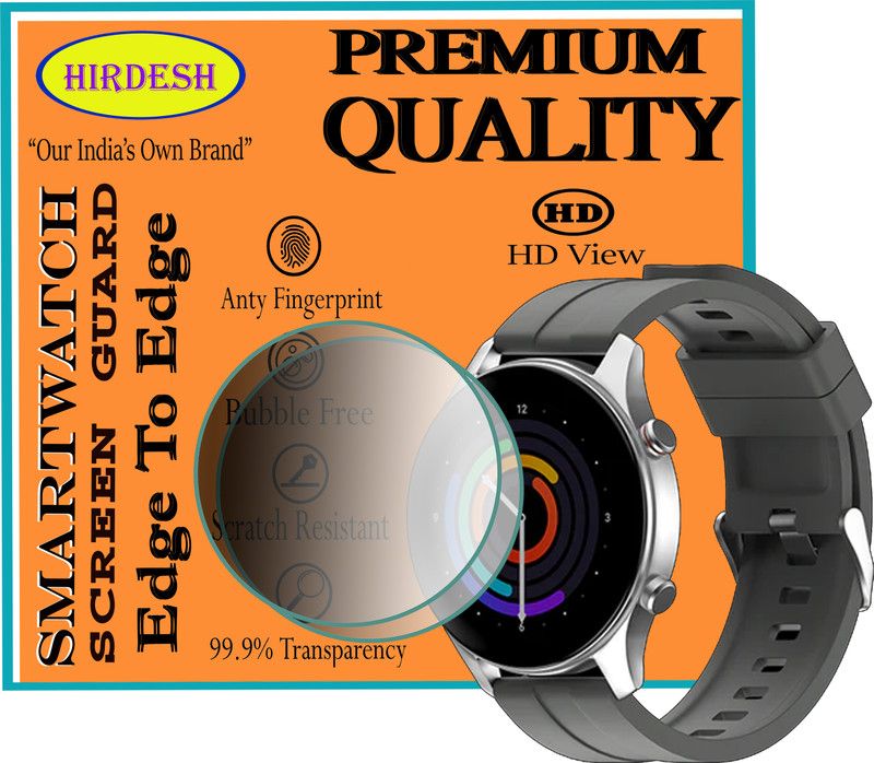 hirdesh Screen Guard for NoiseFit Evolve 2 Play  (Pack of 2)