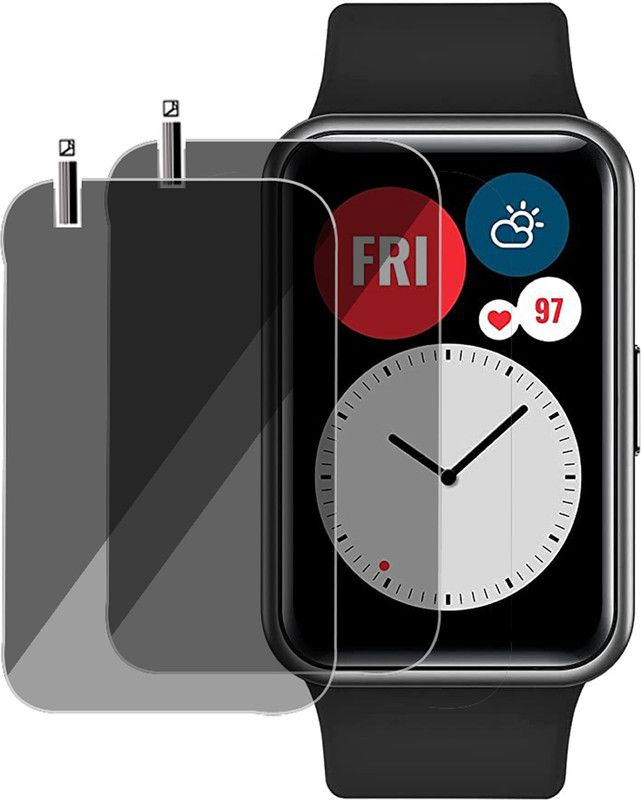 xzote Screen Guard for Huawei Watch Fit Smartwatch  (Pack of 2)