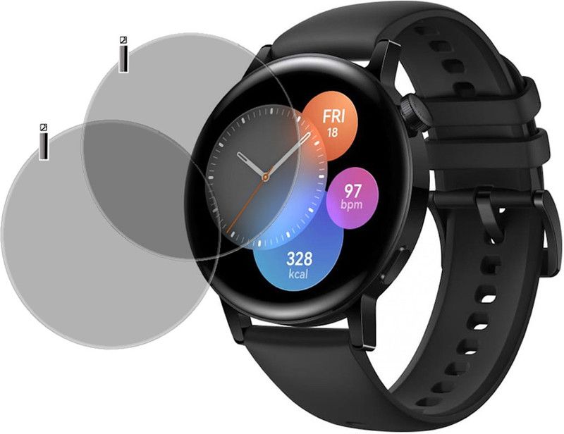 TZWE Screen Guard for Huawei Watch GT 3  (Pack of 2)