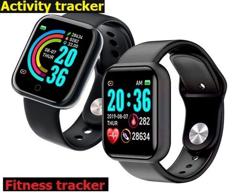 Jocoto S558 (D20) ADVANCE MULT FACES HEART RATE SMART WATCH BLACK(PACK OF 1) Smartwatch  (Black Strap, free)