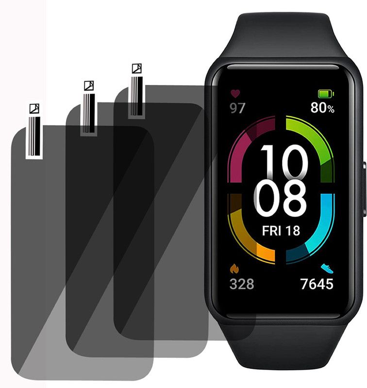 xzote Screen Guard for HONOR Band 6 SMARTWATCH  (Pack of 3)