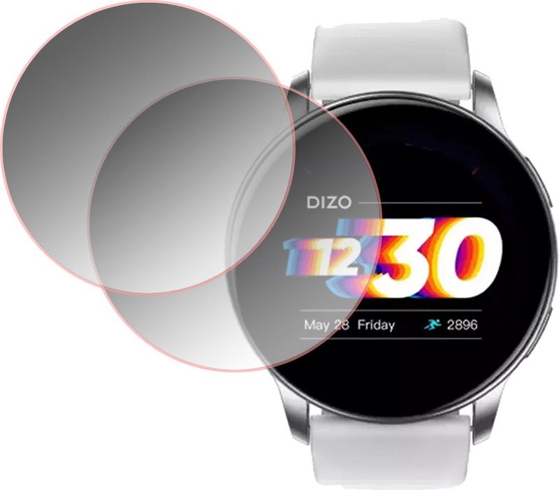 EJZATI Screen Guard for DIZO WATCH R SMARTWATCH  (Pack of 2)