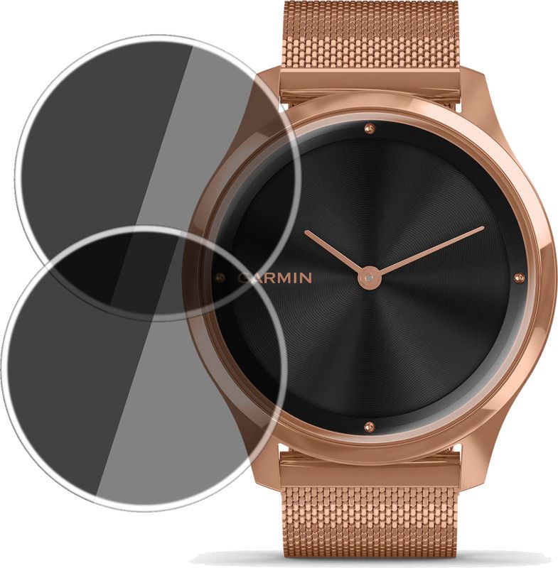 EJZATI Screen Guard for Garmin vívomove Luxe SMARTWATCH SCREEN TEMPERED  (Pack of 2)