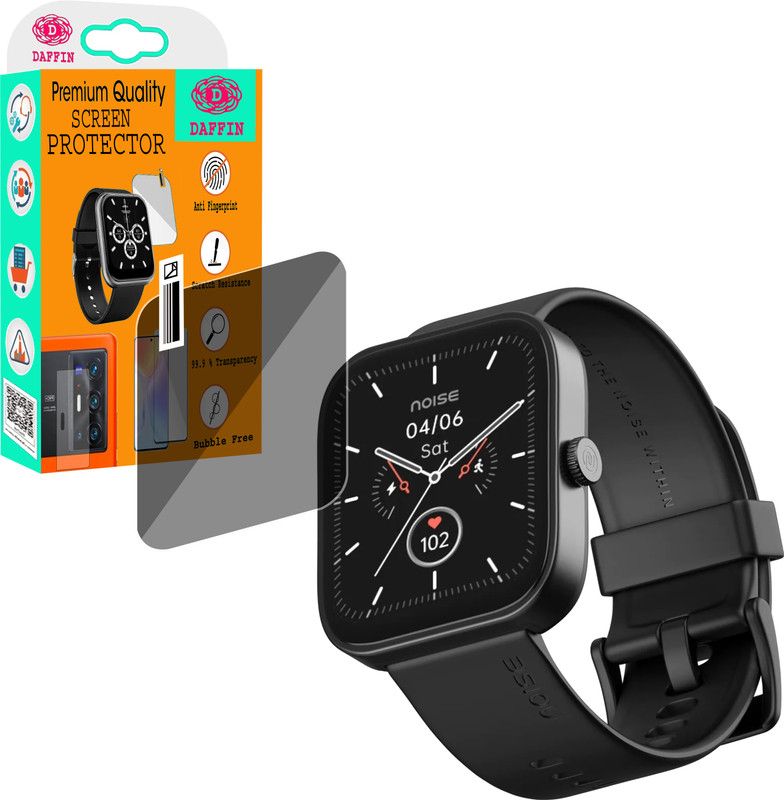 daffin Screen Guard for Noise ColorFit Caliber Smartwatch  (Pack of 1)