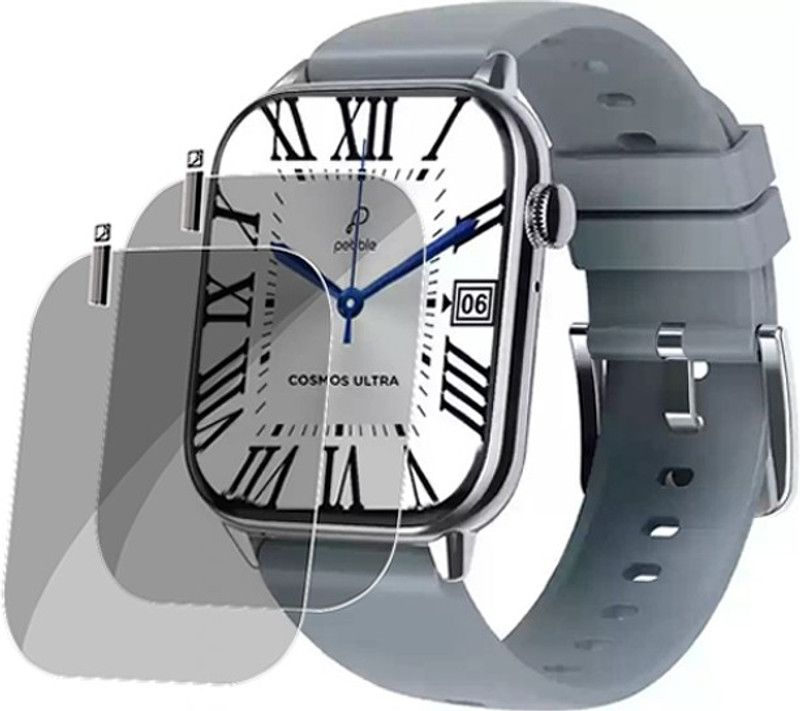 XAZE Screen Guard for Pebble Cosmos Ultra Smartwatch  (Pack of 2)