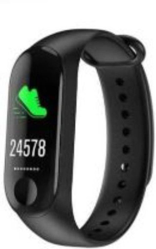 GUGGU NNW_144N M3 Fitness band  (Black Strap, Size : Free Size)