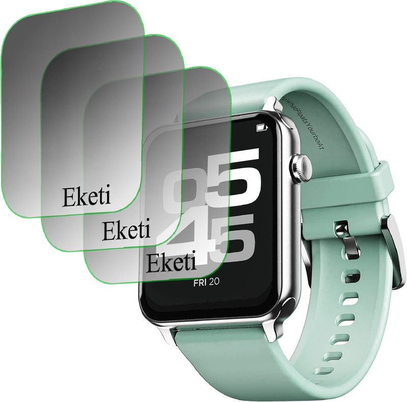 Eketi Screen Guard for boAt Storm call Smartwatch  (Pack of 3)
