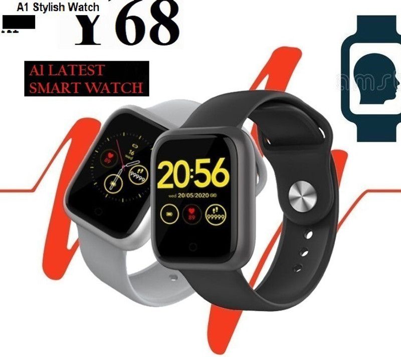 Actariat S601 D20_LATESTFITNESS TRACKER MULTI SPORTS SMART WATCH BLACK(PACK OF 1) Smartwatch  (Black Strap, Free)