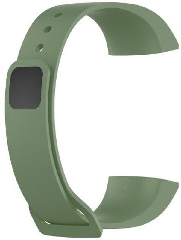KHR Silicone band Strap for Mi Smart Band 4C (Green) Smart Band Strap  (Green)